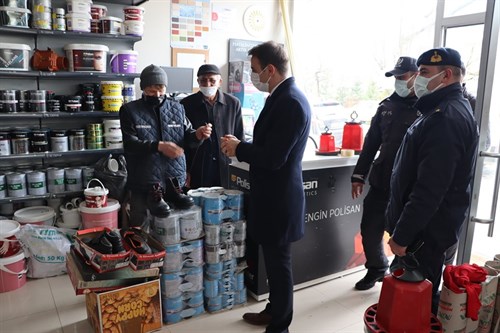 Covid-19 Denetimleri Aralıksız Sürdürülüyor.
